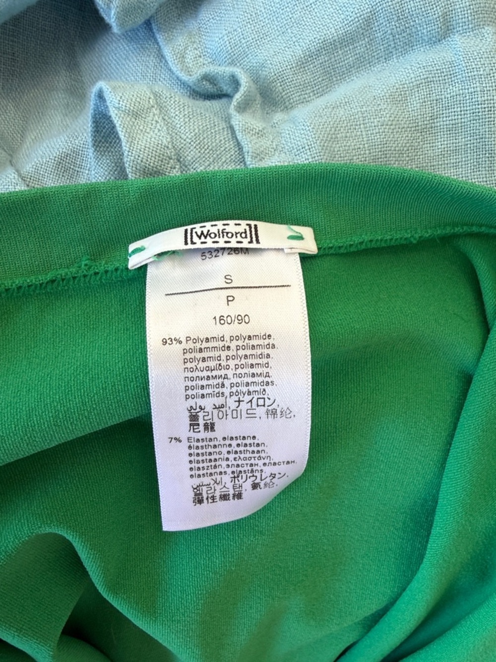 Wolford x Revolve Fatal Dress Green - Picture 5 of 5